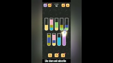 Water sort Quest level 42 video #treding #shorts #video #game