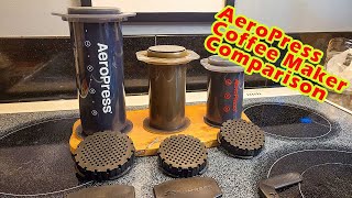 AeroPress XL vs AeroPress vs AeroPress Go and Brewing With AeroPress XL