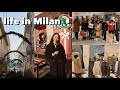 Life Milan Italy Vlog: Christmas party with friends & Christmas shopping | Fancy cafe | Alone Time