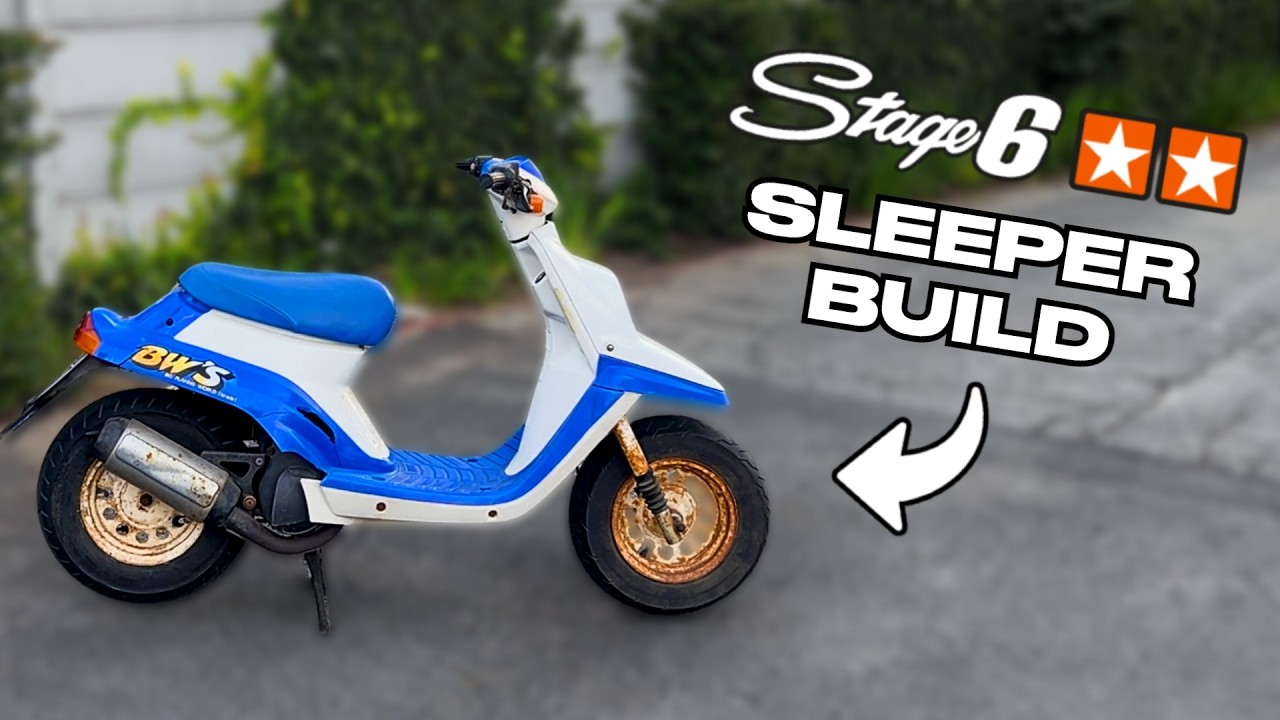 Stage6 Sleeper Yamaha Bws 50 — сборка со всеми улучшениями! | Часть 2