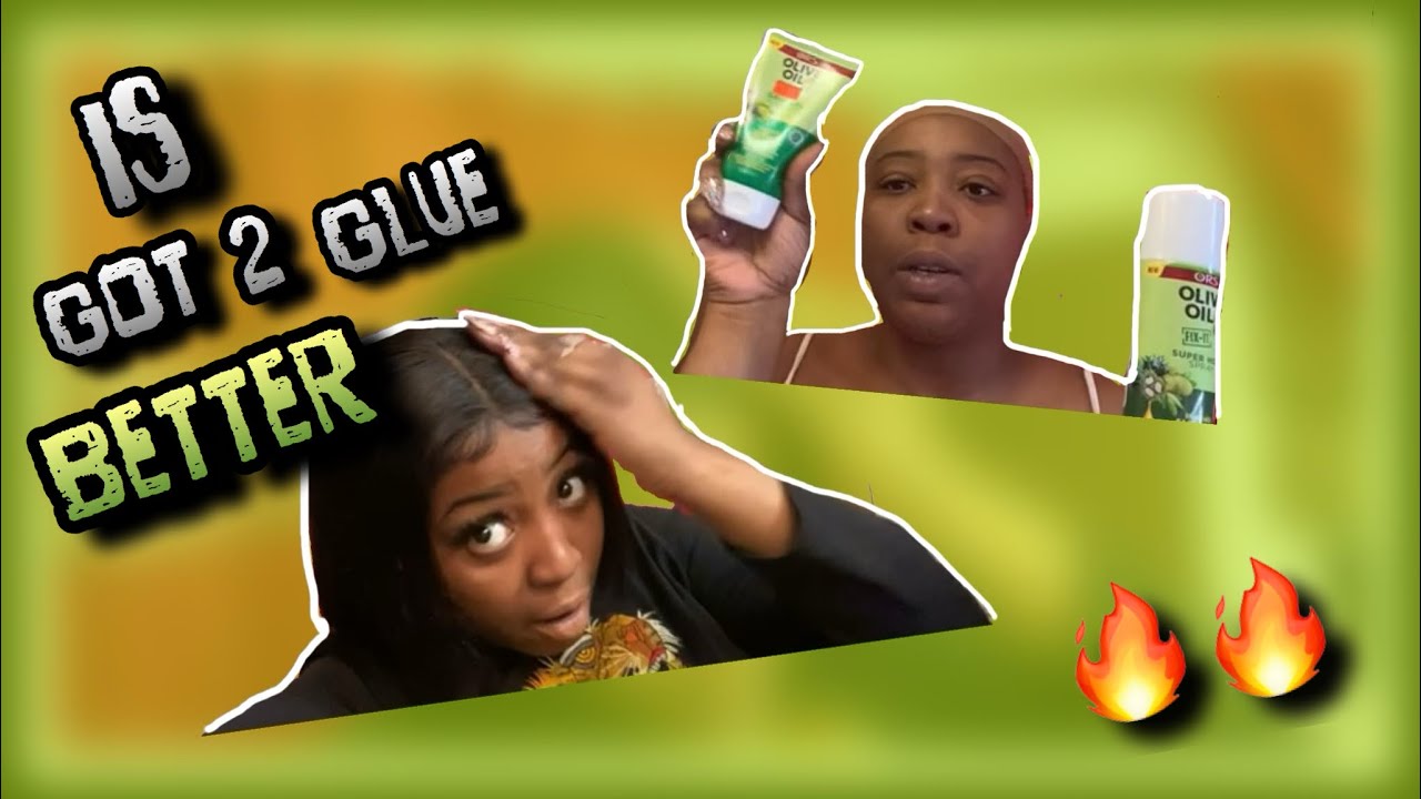 USING ORS OLIV OIL PRODUCTS TO INSTALL MY WIG ( is it better than GOT 2 ...