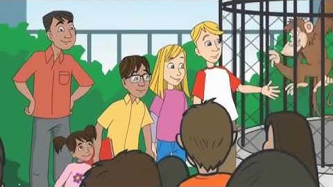 Family and Friends 3 video   Unit 5 A naughty monkey!