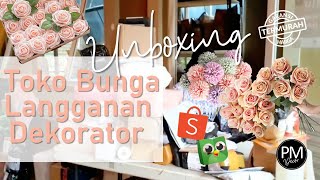 GROSIR BUNGA PLASTIK PASAR PAGI MANGGA DUA