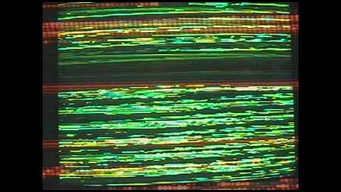 NTSC Audio Video Noise Composition