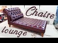 Шезлонг chaise lounge DIY мебель своими руками