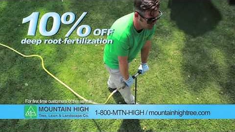 Deep Root Fertilization by the experts at Mountain High Tree