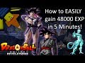 How to EASILY gain 48000 EXP in 5 Minutes - Dragon Ball Online Revelations - ConeheadStudios