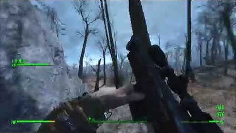 Fallout 4 random events: Vertibird landing
