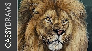 How to Paint a Lion in Acrylics
