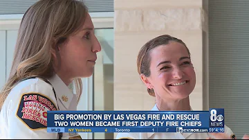 Las Vegas Fire and Rescue's 1st women deputy fire chiefs make history