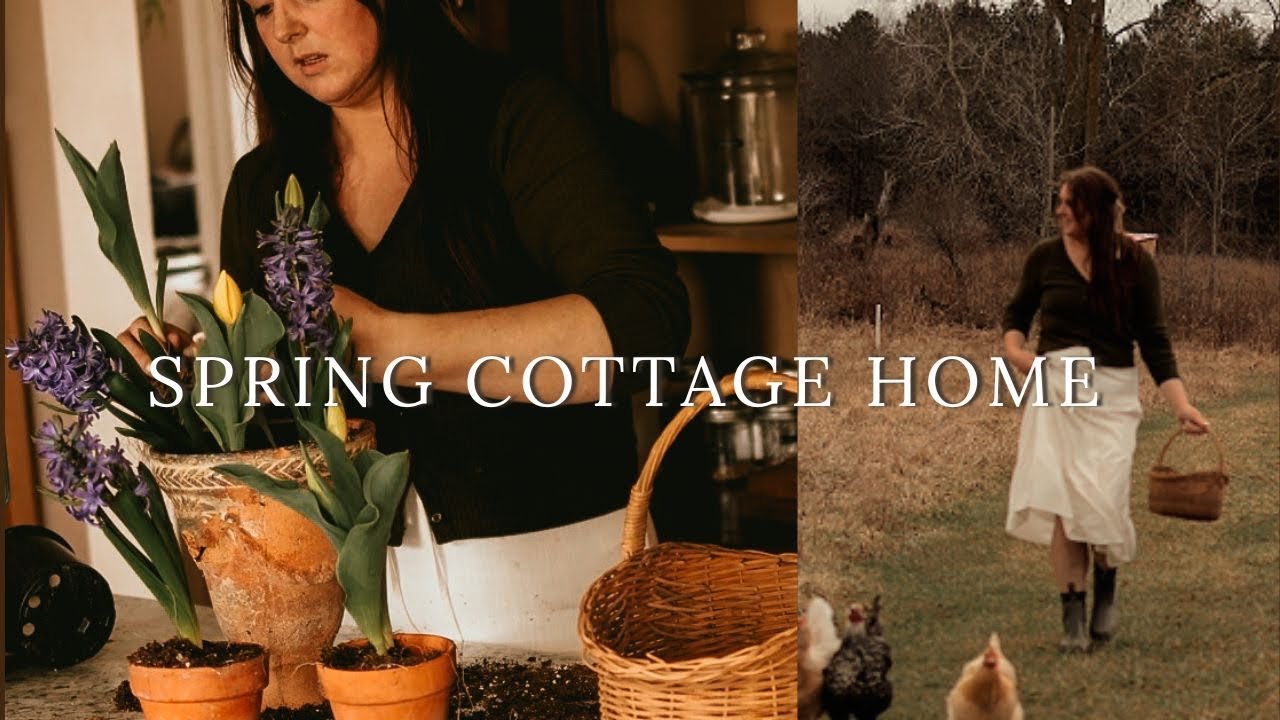 Spring Cottage Home | Thrifted Finds & Seasonal Touches for Simple Living
