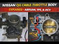 Understanding the Nissan QG Cable-Throttle Body – How Airflow, TPS & Idle Control work - Part 1