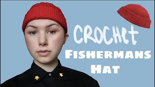 How to Crochet a Fisherman's Hat  short beanie  watchmans cap  Corduroykidd