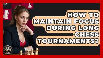 How To Maintain Focus During Long Chess Tournaments? - The Chess Codex