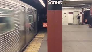 R32S & A Arriving At R160 - & E Leaving 34 Street - Penn Station