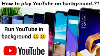 How to play YouTube on background apps....??? (Infinix and tecno phones) screenshot 4