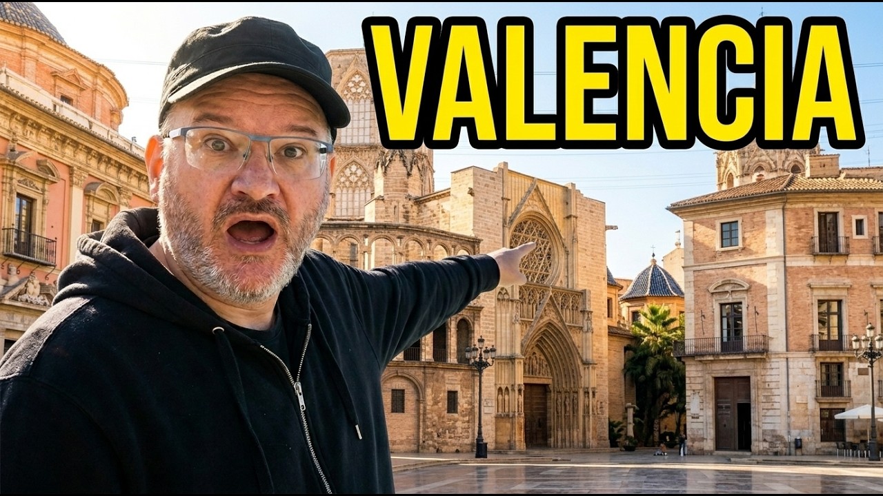 I spend the day in the beautiful Valencia.