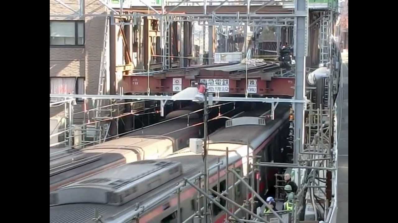 東横線渋谷駅地下化風景(2013.3.15-16)Toyoko Line Shibuya Station