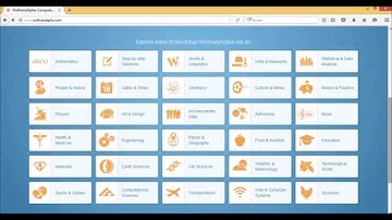 Como usar Wolfram alpha