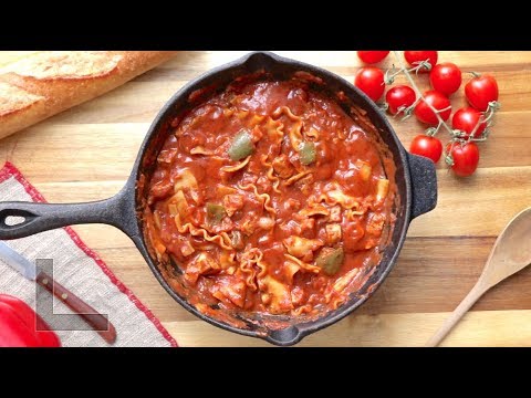 One Pot Vegan Lasagna Casserole I The Buddhist Chef