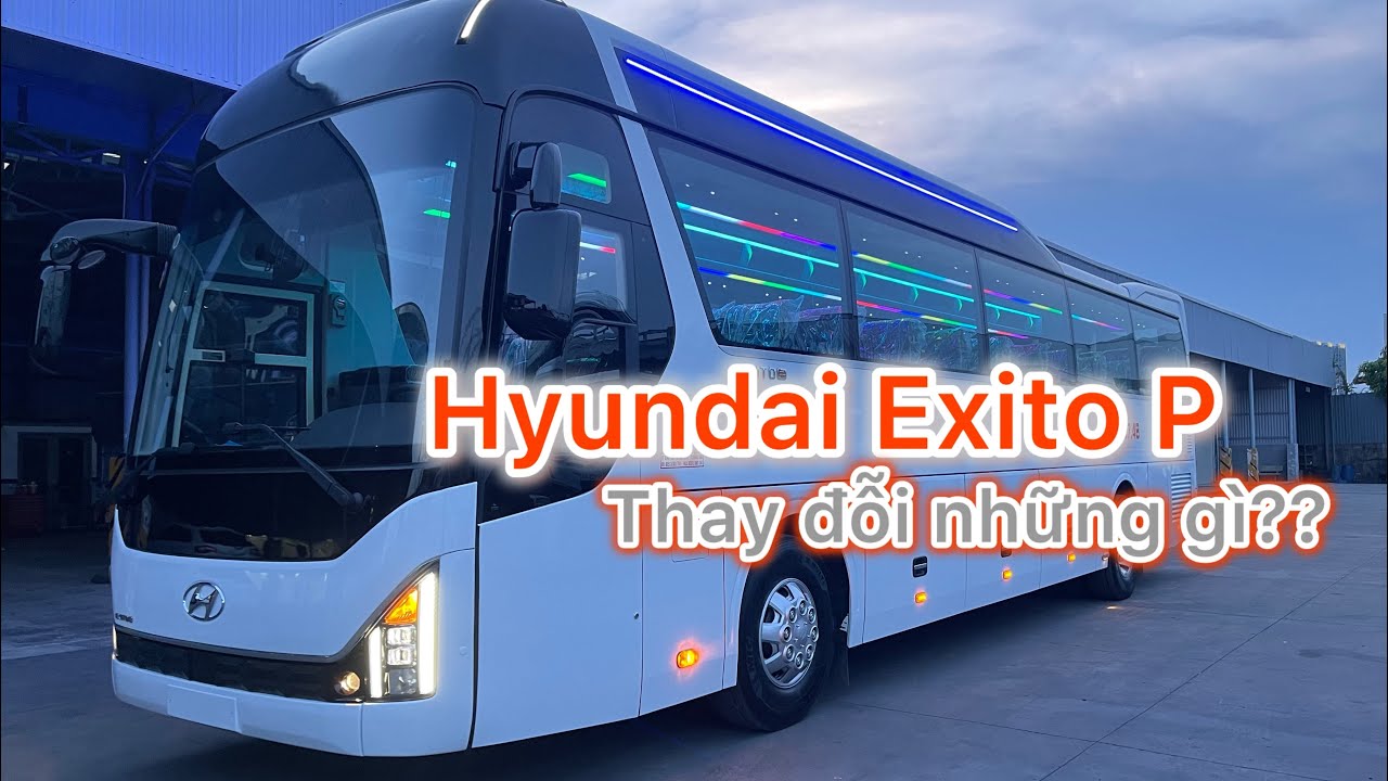 Hyundai Exito Premium 2024 | Xe Khách 47 Chỗ Cực Mới Vừa Ra Mắt