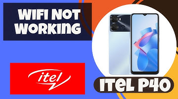 How to Fix itel P40 Wifi Not Working Problem