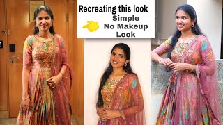 மேக்கப் போட்டதே தெரியாத மாதிரி ஒரு Makeup Look😄| Most Requested -Simple NoMakeup Look| Vennila Veedu