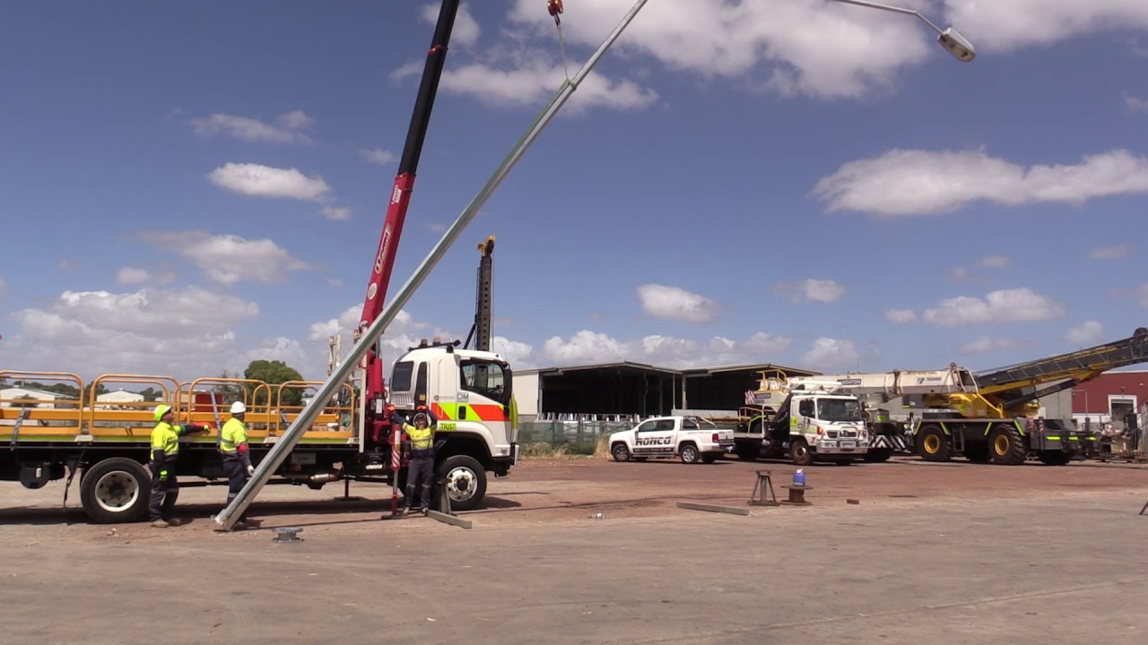 MRWA Standard Light Pole Installation YouTube MRWA Standard Light Pole Installation YouTube