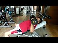 Incline Bench chest press