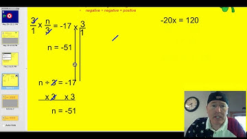 G67 1.10AB Solve Multiplication and Division Equations with Negative Numbers