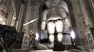 What Happens If Leon Go Back During Chased By Salazar Statue? - Resident Evil 4