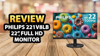 PHILIPS 221V8LB 22 inch Full HD Monitor ✅ Review