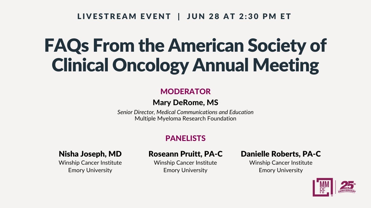 FAQs From the American Society of Clinical Oncology Annual Meeting