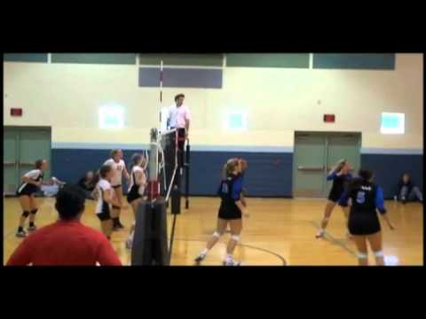 Caitlin Hankins '12 Volleyball Highlights