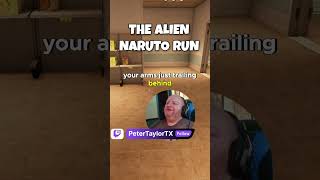 The Alien Naruto Run 🤣 #RoadsideResearch #Gamer #Funny