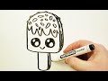 How to draw a cute ice cream easy  drawing on a whiteboard