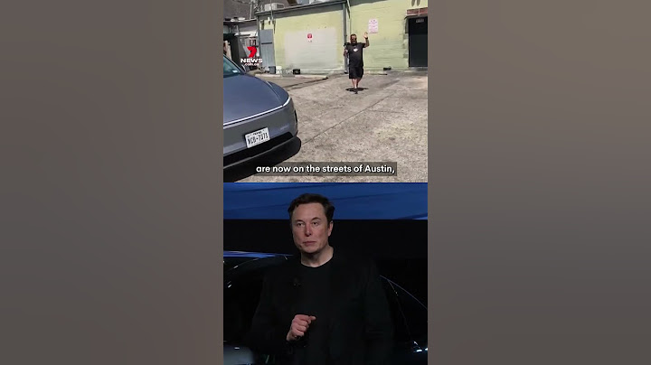 The first Tesla Robotaxis hit the streets