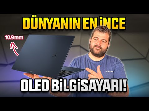En ince OLED bilgisayar! ASUS ZenBook S13 OLED İnceleme