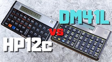 HP12C vs DM41L