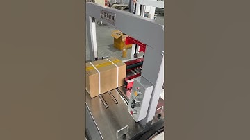 Carton sealing machine  packing all-in-one, replacing three to four workers. Fully Automatic..