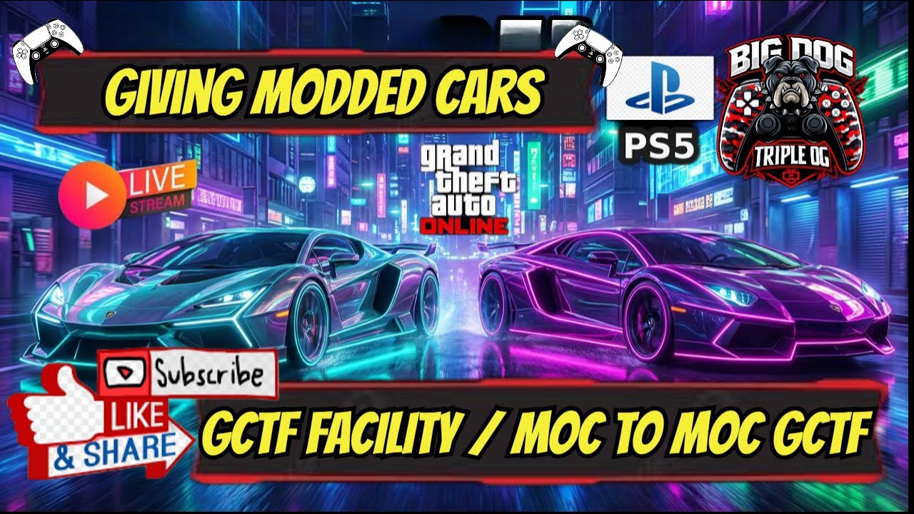 Road To 5K / Giving Modded Cars GCTF / 