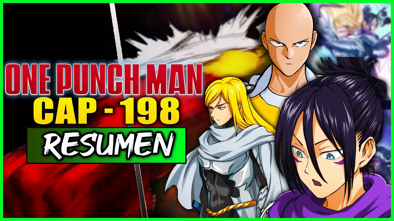 ⛔️ONE PUNCH MAN 198  Resumen en 10 Minutos (más o menos) 