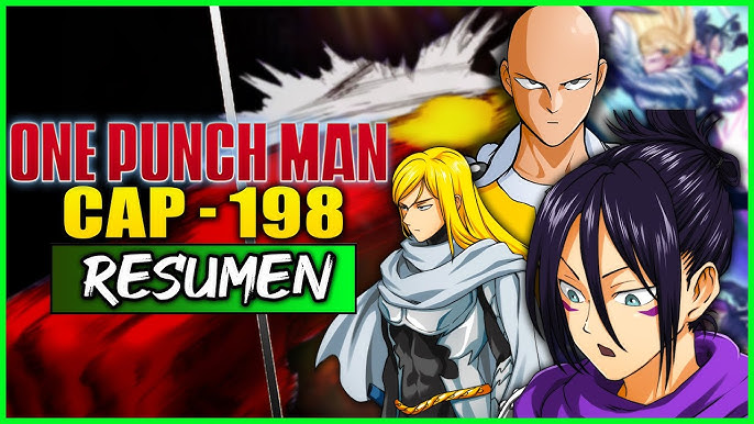 ⛔️ONE PUNCH MAN 198  Resumen en 10 Minutos (más o menos) 