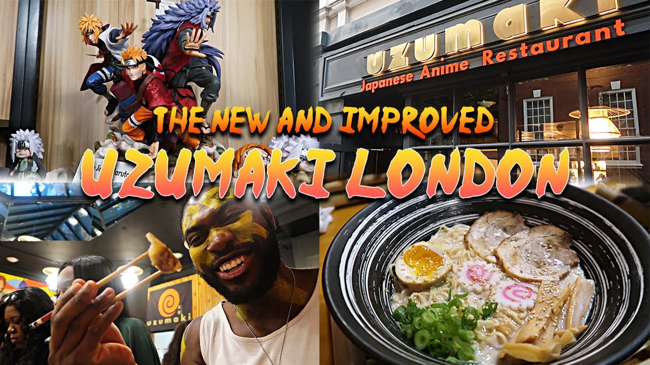 Japanese ramen at UZUMAKI LONDON The NEW NARUTO Themed RAMEN