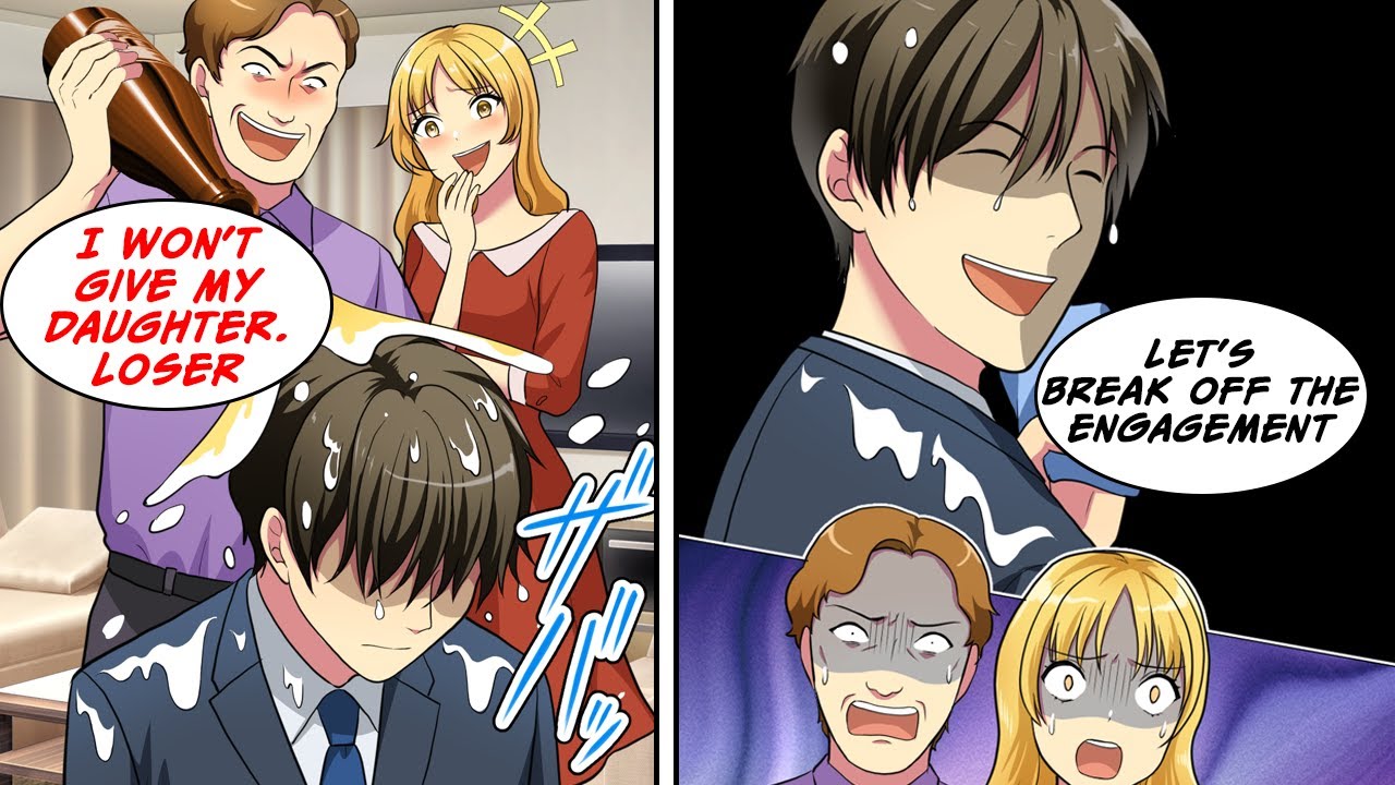 [Manga Dub] My in-laws poured beer on Me, so I broke off the engagement instantly...!? [RomCom]