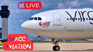 🔴LIVESTREAM  Manchester Airport MAN/EGCC -   #live #planespotting #liveairport