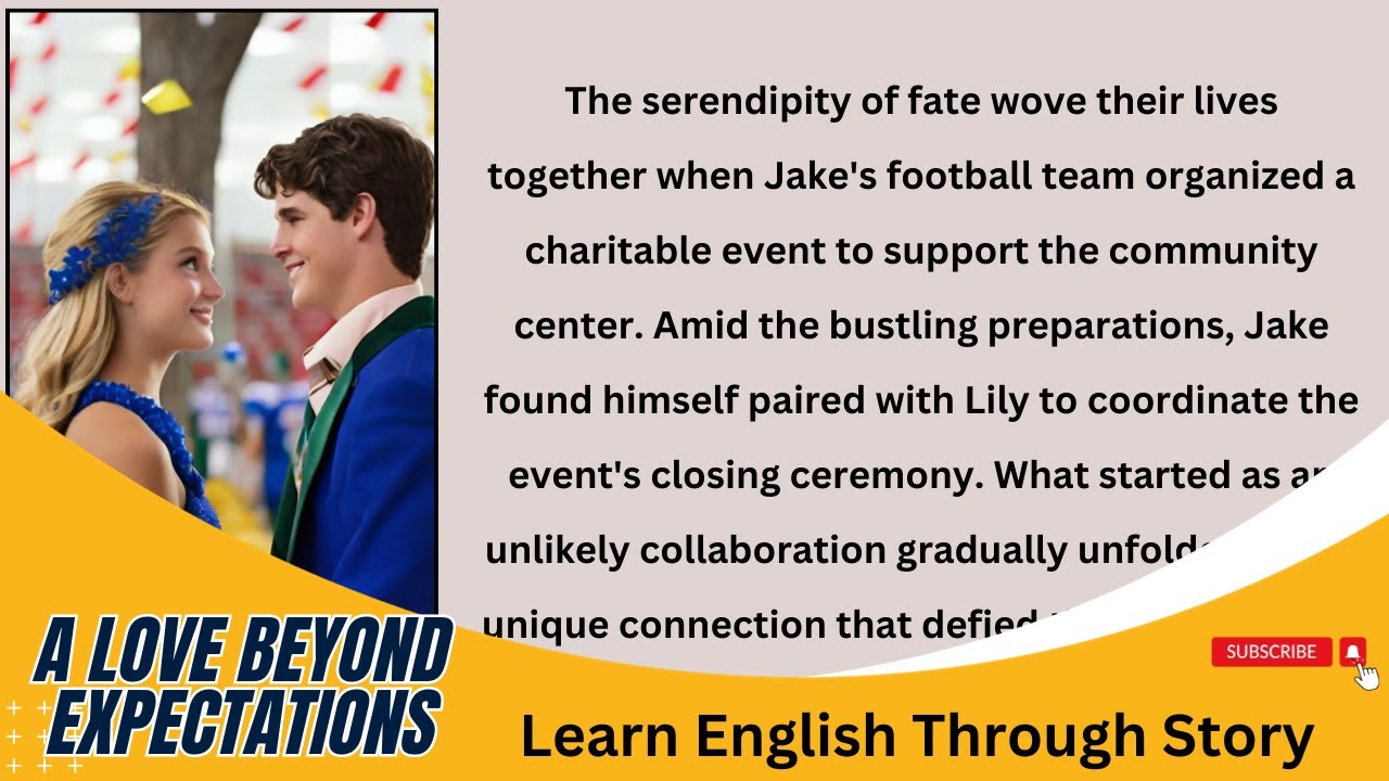 Learn English Through Story 🏈❤️✨ A Love Beyond Expectations