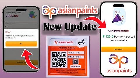 Masterstroke asian paints New Update 2025 | Asian paints Masterstroke App  KYC or Bank Tansafar kare