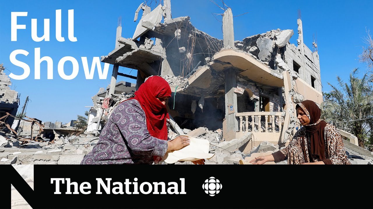 CBC News: The National | Israel-Hamas truce, India allegations, Lipstick index