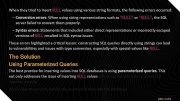 Resolving NULL Insertion Issues in SQL Server with C#